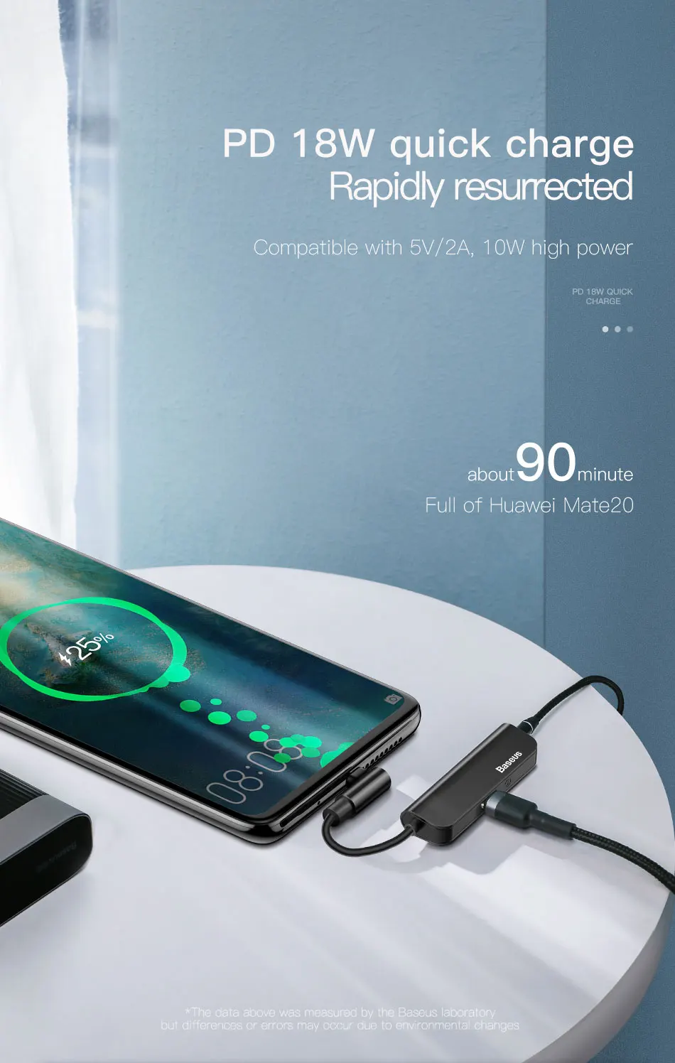 Baseus usb type C до 3,5 мм разъем для наушников Aux адаптер PD 18 Вт USB-C type-C OTG кабель для huawei samsung Note 10 Plus USBC сплиттер