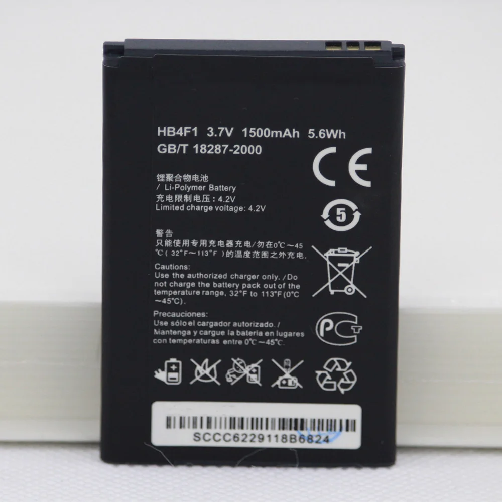 Новый аккумулятор HB4F1 на 1500 мАч для Huawei M860 Ascend U8800 IDEOS X5 E5832 телефона | Мобильные