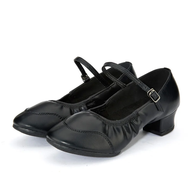 XEK 2018 Fashion Brand Women Girls Ballroom Latin Tango Dance Shoes Low Heeled Modern Dancing Size 34-41 JH177 | Спорт и развлечения