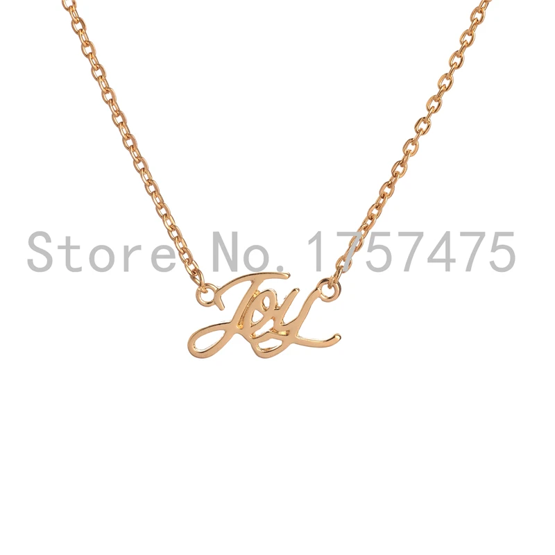 5 шт. цепочка чокер с надписью Joy Word|necklace silver|choker necklacenecklace women |