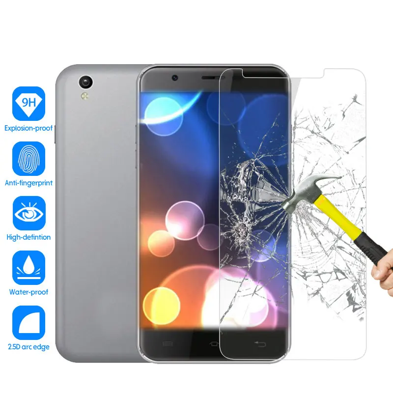 Ультратонкая Защитная закаленная пленка JRZ для Oukitel U7 max Phone стеклянная экрана 5