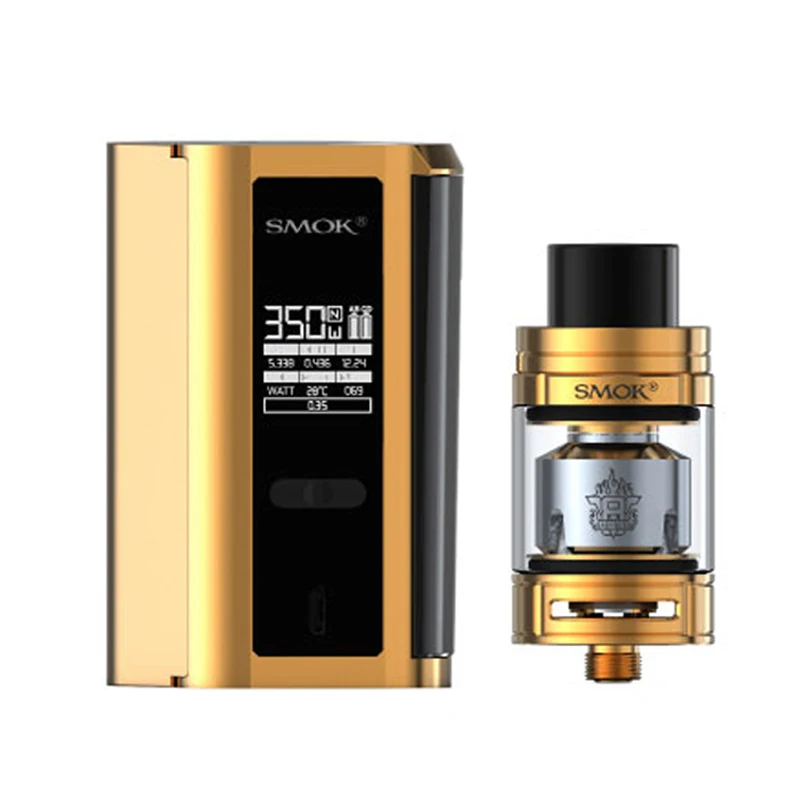 100% Оригинальные smok GX2/4 комплекта с TFV8 большой ребенок бак 5 мл электронные