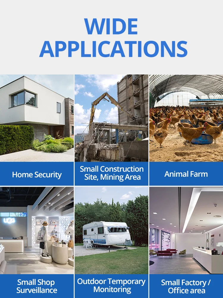 Беспроводная система видеонаблюдения Wetrans, ip-камера 1080 P, Wifi, sd-карта, наружная 4-канальная аудио система видеонаблюдения, комплект для видеонаблюдения