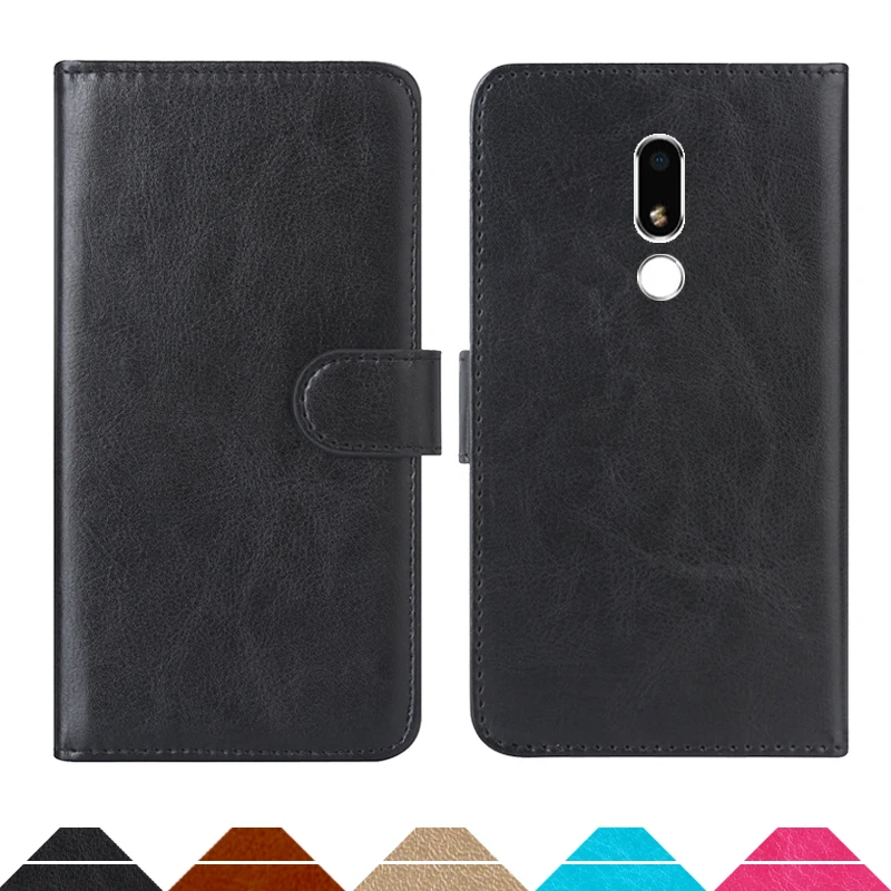 

Luxury Wallet Case For Meizu M8 Lite (V8) PU Leather Retro Flip Cover Magnetic Fashion Cases Strap