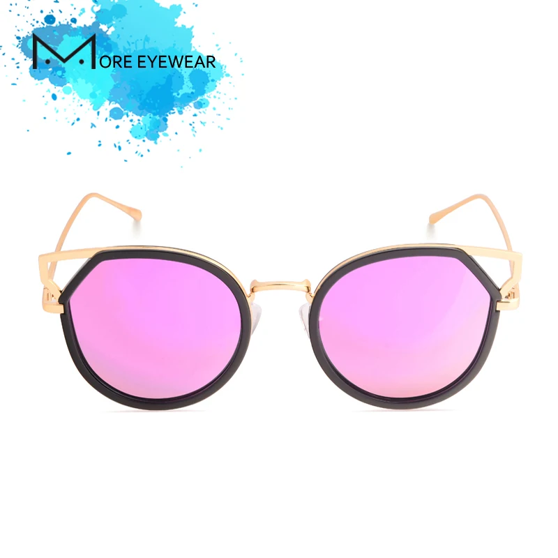 2018 Дадо круглый Новая мода негабаритных уха Рекомендуемые солнцезащитные очки