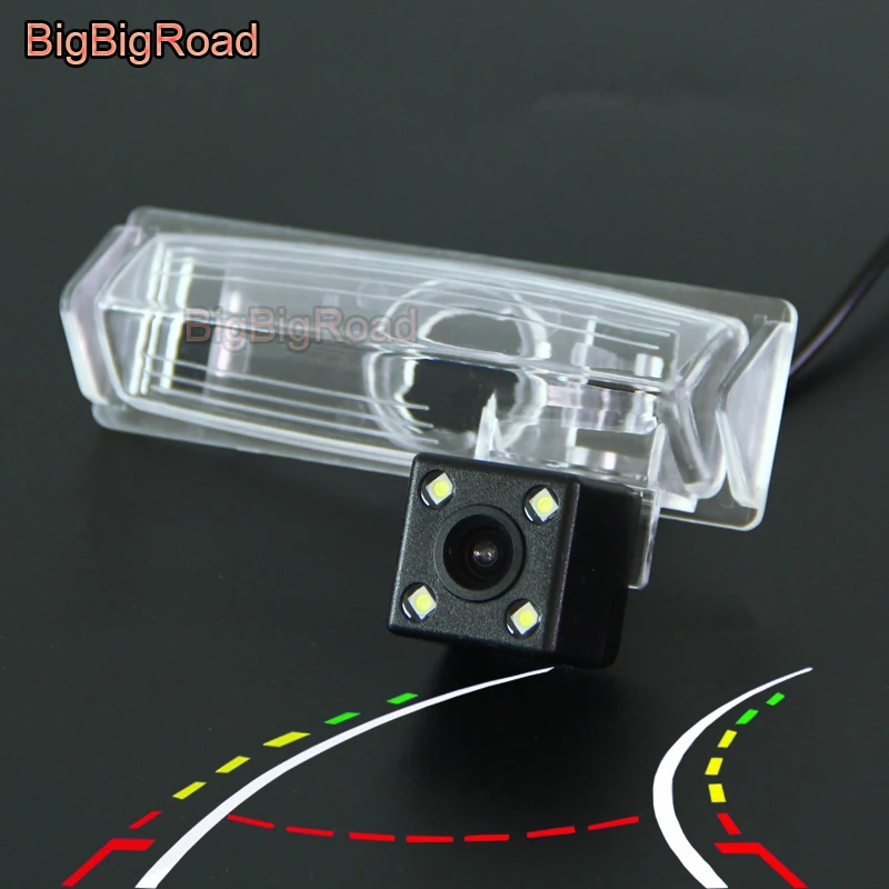 BigBigRoad для Lexus GS 300 400 430 GS300 GS400 GS430 1998-2005 автомобильные интеллектуальные динамические траектории треков задний сверхчувствительный элемент просмотра на микрочипах камеры