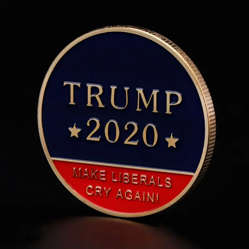 Памятная монета Дональд Трамп президент США 2020 клятва коллекционный