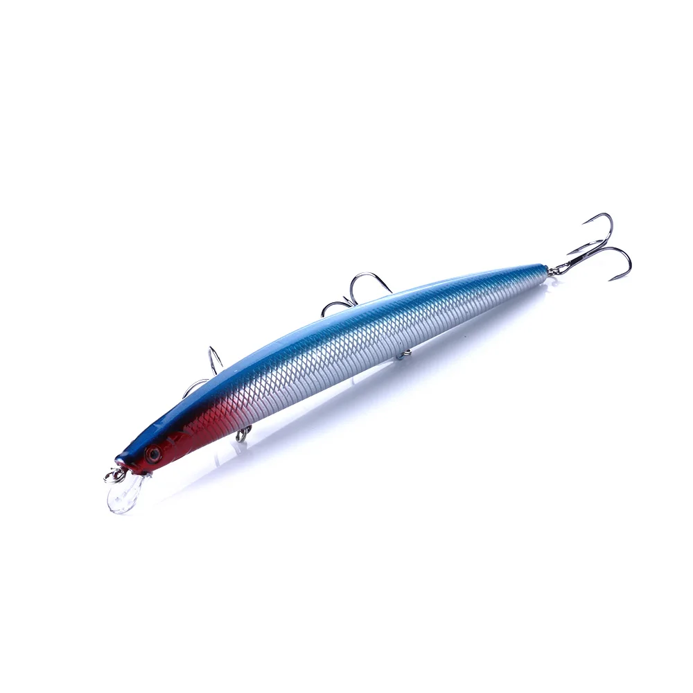 

1Pcs 18cm/23g Big Minnow Fishing Lures Crankbait Iscas Artificiais Para Pesca Sea Wobbler Swimming Baits Fishing Tackle ZH057