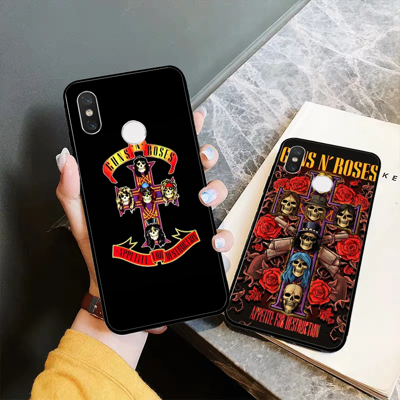 Lavaza Guns n roses силиконовый чехол для телефона Xiaomi Redmi 4A 4X 5 5A 6 6A 7 7A 8 8A K20 Pro Plus S2 Go |