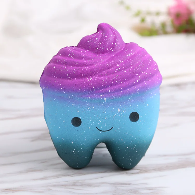 Кавайный мягкий Единорог медленно поднимающийся красочные мягкие игрушки для детей взрослых антистрессовая Игрушка снятие стресса Горячая - Цвет: Белый