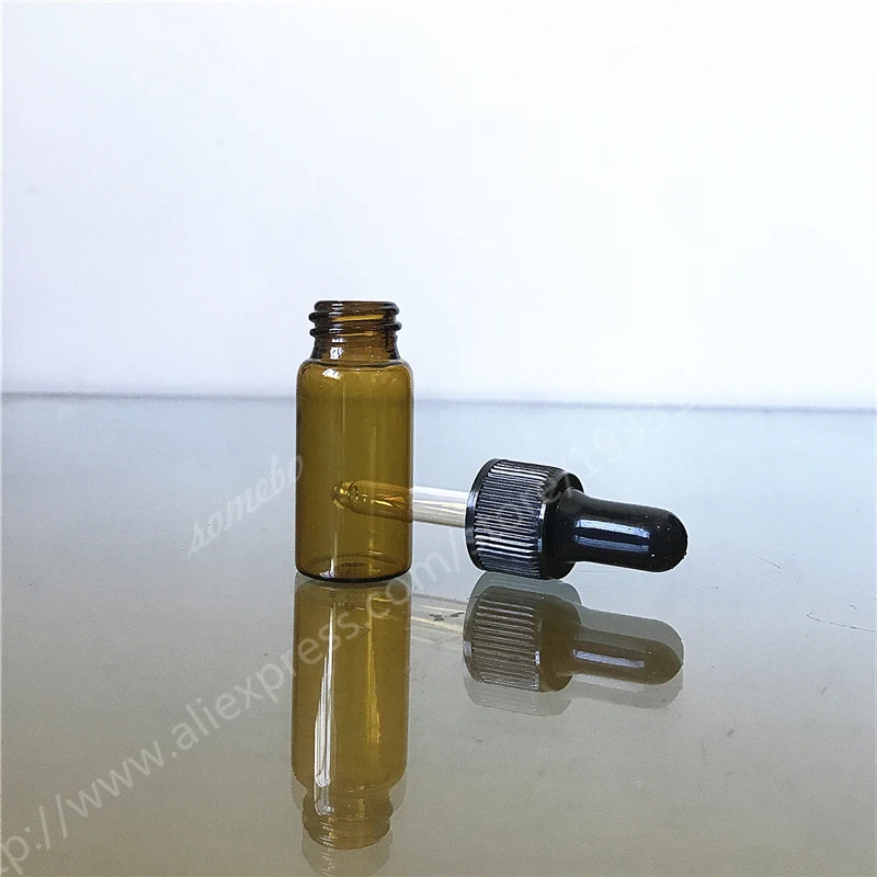 

Hot sale 200x 10ml Empty Amber Glass Essential Oil Dropper Bottle, 1/3oz Glass bottle, 10cc Brown Pipette Dropper Vial