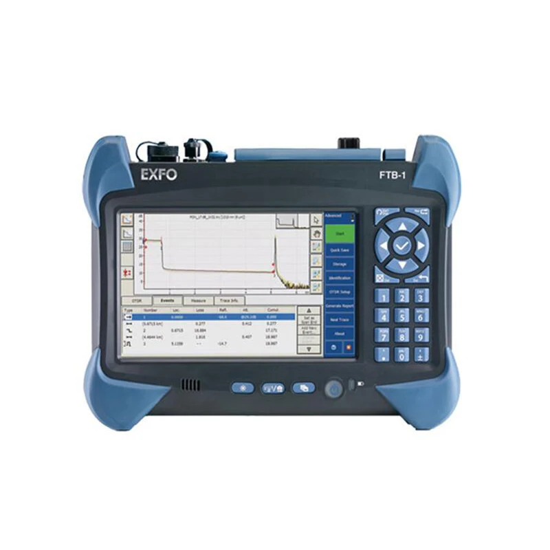 Ручной EXFO FTB-1-730 OTDR тестер встроенный VFL многофункциональный сенсорный экран