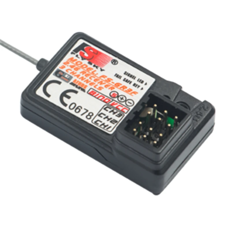 Оригинальный Flysky FS GR3E GR3F BS4 BS6 iA4B BS3 FGr4 FGr4S 2 4 ГГц 4CH для RC автомобилей передатчик Traxxas