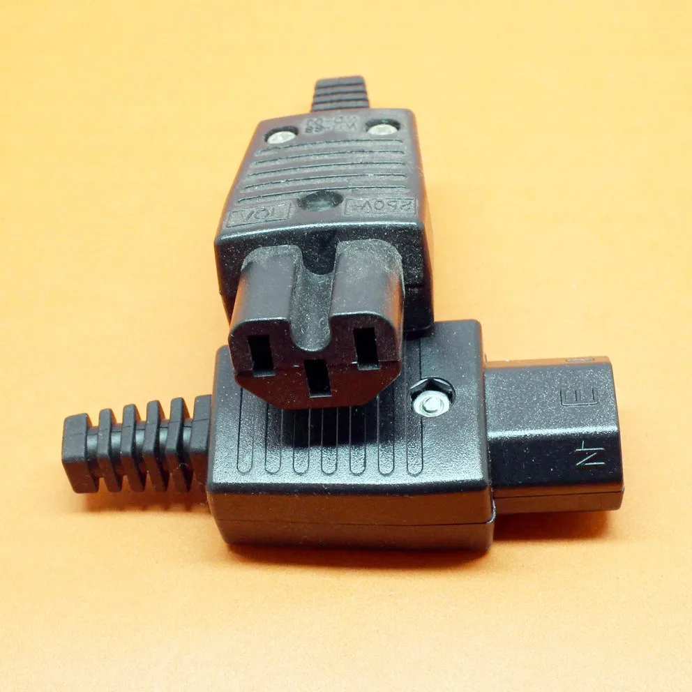 DHL 200PCS Electrical 250v 10A Standart IEC 320 C13 AU AC POWER cord cable plug socket | Обустройство дома