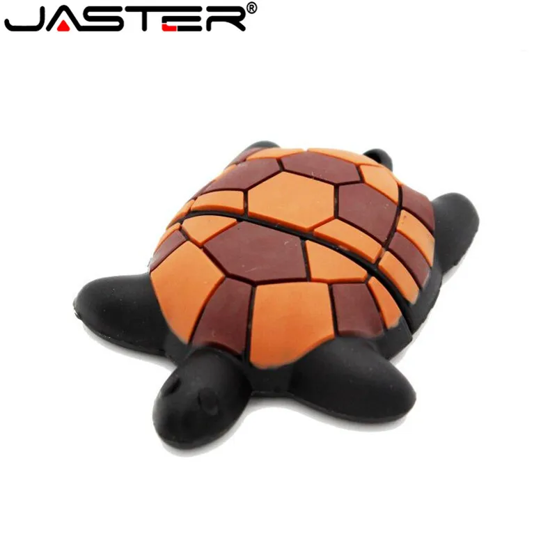 Флеш накопитель JASTER в виде черепахи 4 ГБ 8 16 32 64 ГБ|USB флэш-накопители| |
