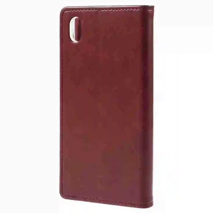 Для Sony z5 случае МЕРКУРИЙ GOOSPERY Blue Moon Кожа Аргументы за Стойки Xperia Z5/Z5 Dual|case pci|case