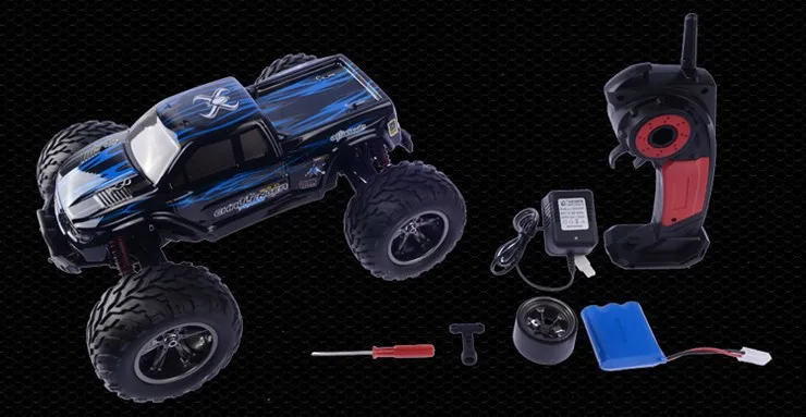 2015 Hot RC Car New 9115 1:12 Scale 40KMH Monster Truck 2.4GHz High Speed Remote Control Off Road Cars moster truck VS A979 | Игрушки и