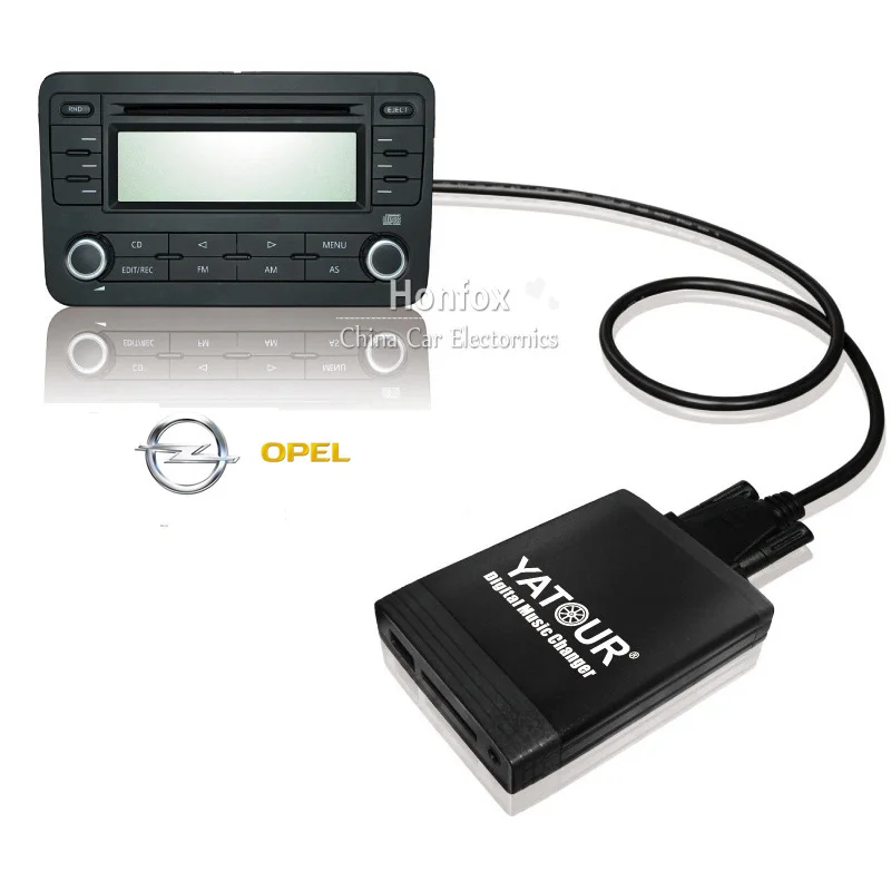 YT M06 Yatour Cd чейнджер Для Opel Insignia Signum Tigra Vectra C Zafira B USB MP3 SD AUX адаптер Цифровой музыки