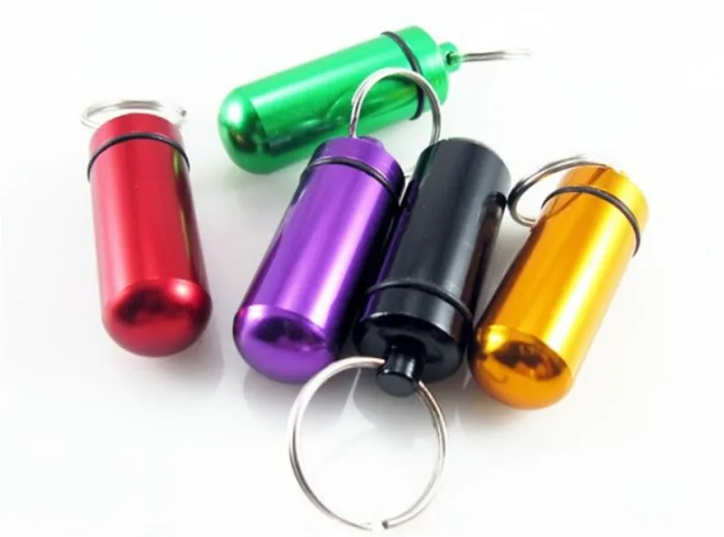 

1000pcs/lot Micro Pill box case Cache Container Outdoor Survival WaterProof Pill Case