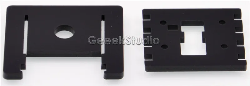 Регулируемый акриловый держатель для камеры Raspberry Pi кронштейн монтажа Black| |