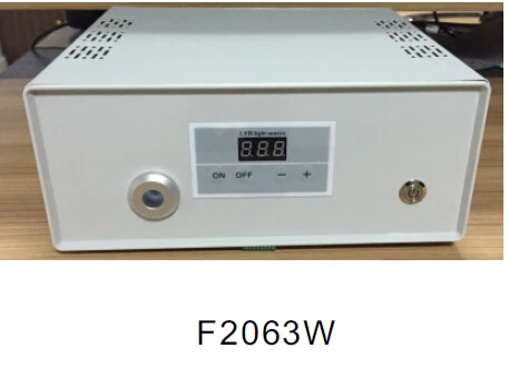 80 Вт светодиодный высокий CRI> 90 CCT 5700K эндоскоп источник света Оптическое волокно освещение F2063W-H