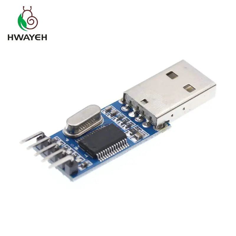 1 шт./лот PL2303 USB в RS232 TTL конвертер адаптер модуль с пыленепроницаемой крышкой PL2303HX