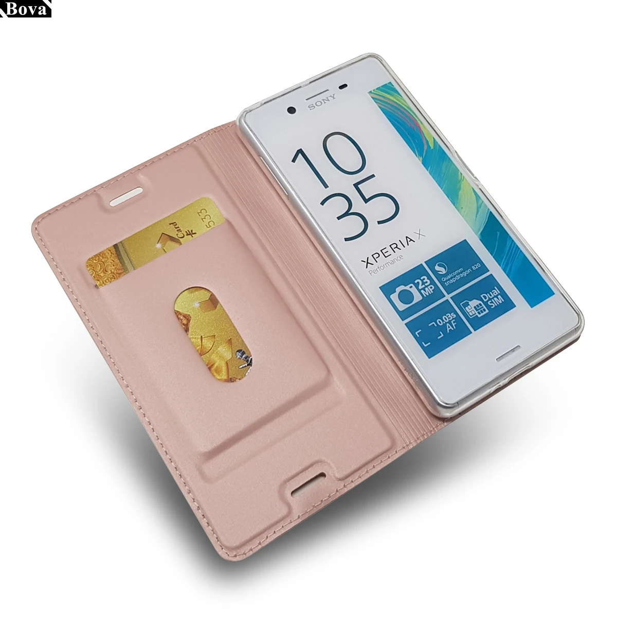 Ультратонкий матовый чехол для sony Xperia X Performance F8132 чехол с магнитной адсорбционной функцией держатель для карт бизнес-Чехол