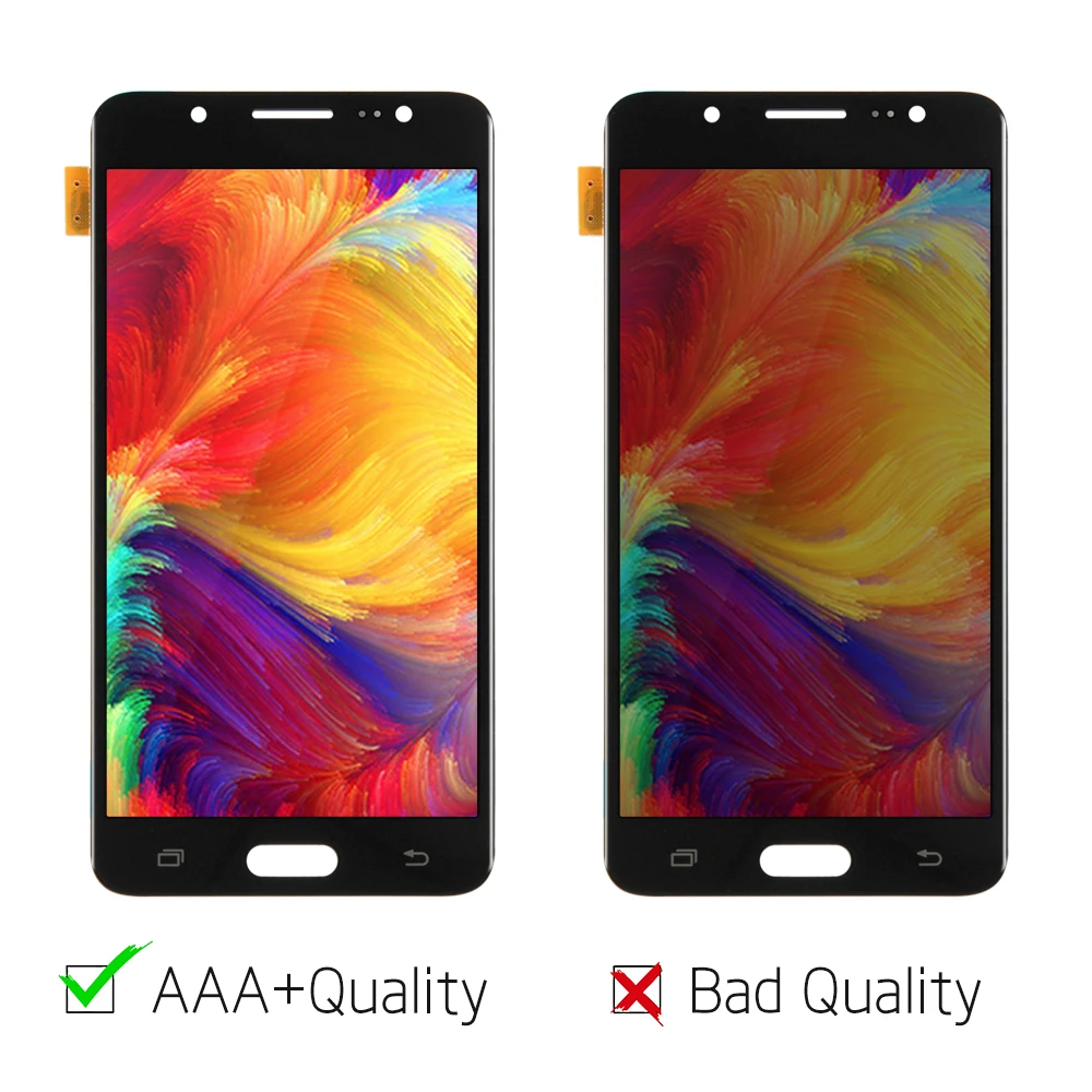 ЖК дисплей Дисплей для samsung J5 2016 j510 SM J510F J510FN J510M J510Y J510G кодирующий преобразователь