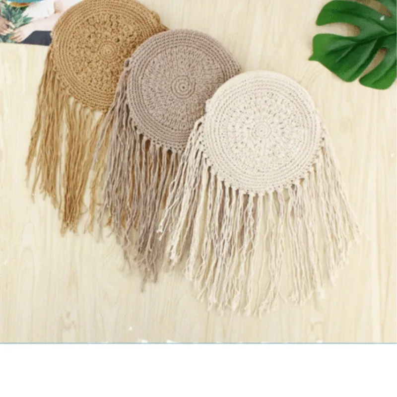 2019 новейший стиль Женская Сумка Соломенная ротанговая пляжная Летняя