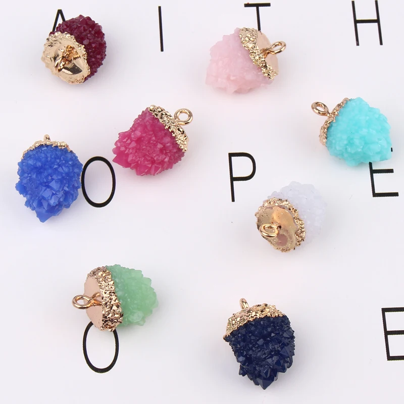 Асимметричные каплевидные бусины в форме капли воды 2 шт. каучуковые серьги