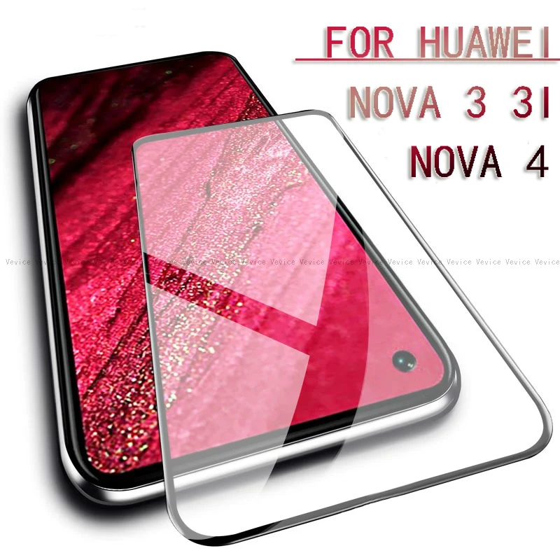 Закаленное стекло для Huawei Nova 4 3 3e 3i 2i 2 Plus умная защита экрана с полным покрытием nova