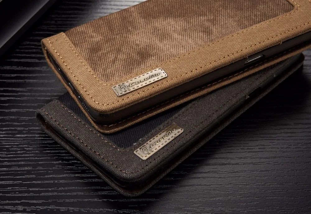Для samsung S10 Plus чехол Caseme Магнитная джинсовая кожаная подставка для кошелька для samsung Galaxy S10 S9 Plus S8 S7 Edge Note 8