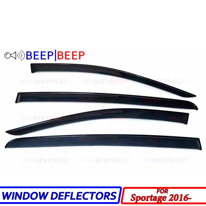 

Автомобильные оконные дефлекторы для Kia Sportage 2016-ветровой дефлектор солнцезащитный козырек от дождя и вентиляции крышка отделка Аксессуары ...