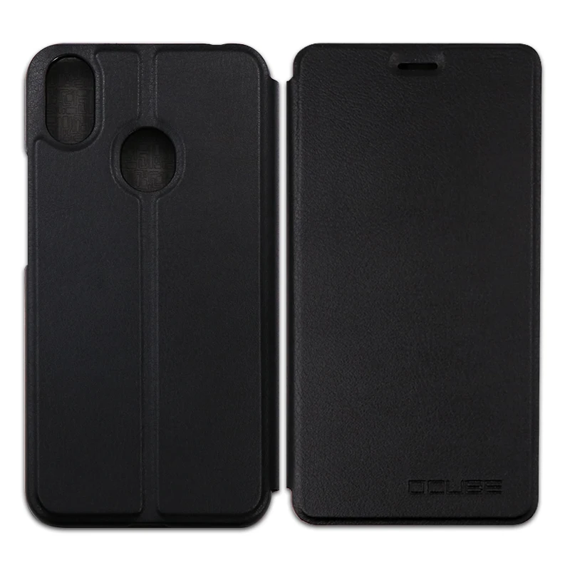Роскошный чехол Ulefone X из искусственной кожи откидной с функцией подставки задняя