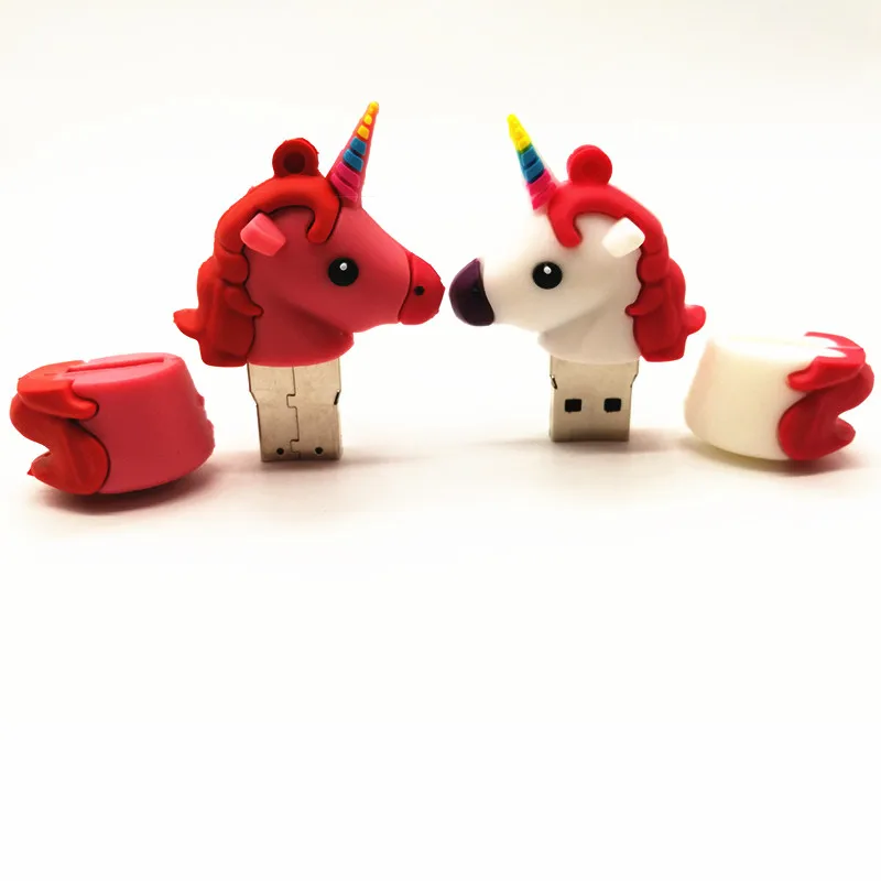 Usb флеш-накопитель Pendrive usb2.0 с единорогом 64 ГБ 32 16 8 4 Гб | Компьютеры и офис