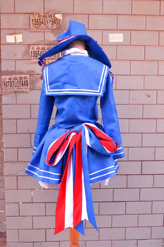 Костюм для косплея ваданохары и большой синей морской ведьмы костюм на Хэллоуин