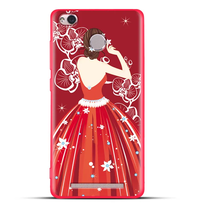 Phone Case For Xiaomi Redmi 3s Luxury TPU Silicone Soft Full Protective Cover for 3 Pro 3S S |