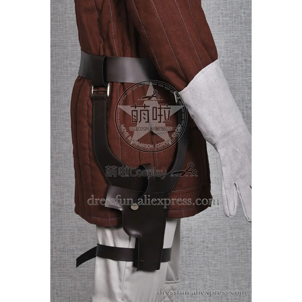 Костюм для косплея Звездные войны Han Solo In Hoth Gear коричневая куртка новая форма
