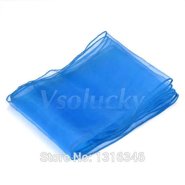 10 pcs/lot Blue 12&quot x 108&quot Organza Table Runner for Wedding Party Supply Event Favours Xmas Decoration 30cm 275cm | Дом и сад