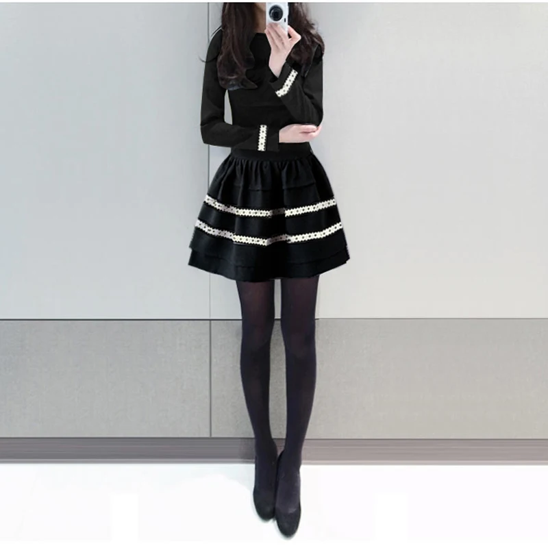 Женское платье новое модное ретро женское лоскутное элегантное Плиссированное