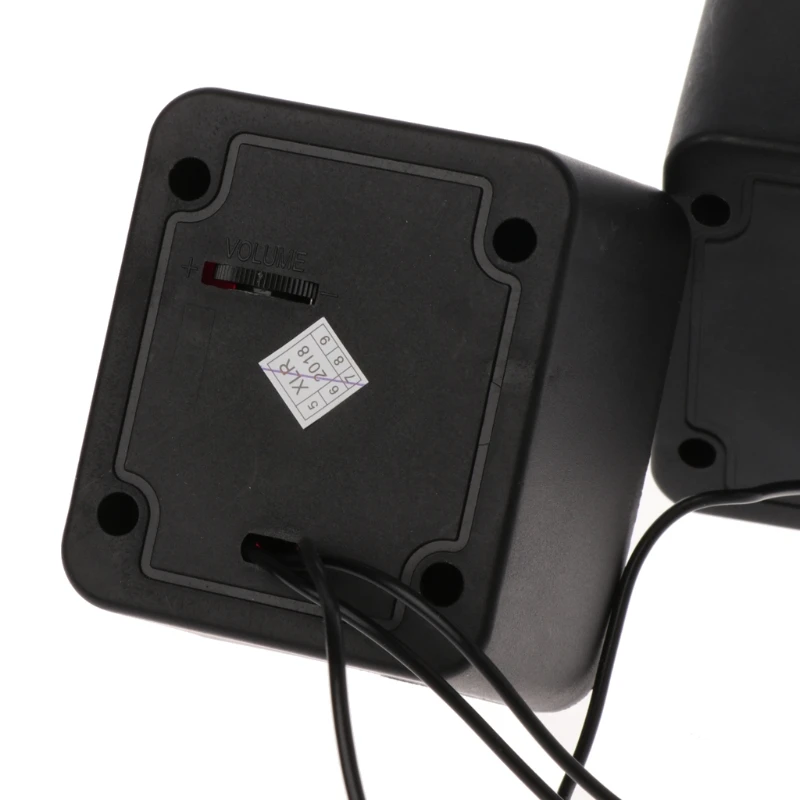 Проводные мини колонки для компьютера светодиодные USB 2 0 ноутбука настольного