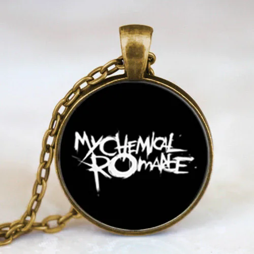Рок группа My Chemical Romance chain Steampunk винтажное ожерелье очаровательные цепочки 1 шт./лот для женщин и мужчин модная