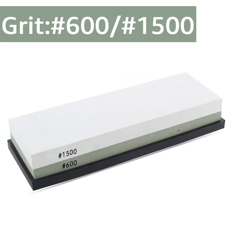 600 1500 grit Ножей, точильный камень для заточки ножей камни точильный камень Системы вода камень хонинговальный Кухня инструмент 2-в-1 240 600 1000 3000 грит - Цвет: 600 1500 grit