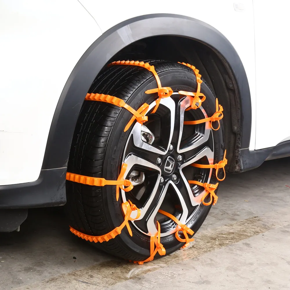 

10pcs Nylon Snow Chains Winter Tyres wheels Snow Chains For Cars/Suv Car-Styling Anti-Skid Autocross Outdoor