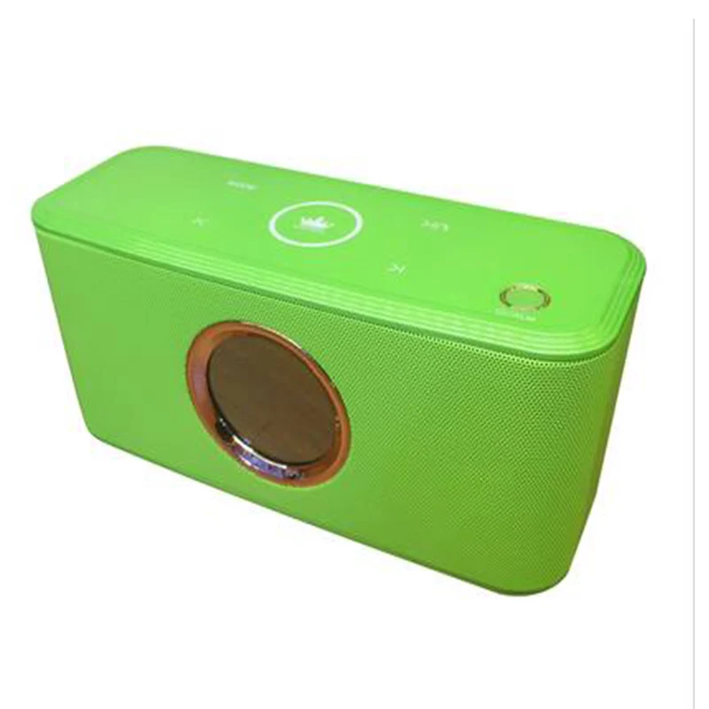 Green KINGONE K108 Портативный Bluetooth Динамик Hand Free Bluetooth 4,2 Sound Bar Поддержка TF карты FM музыке стерео сабвуфер Super Bass - Цвет: Green