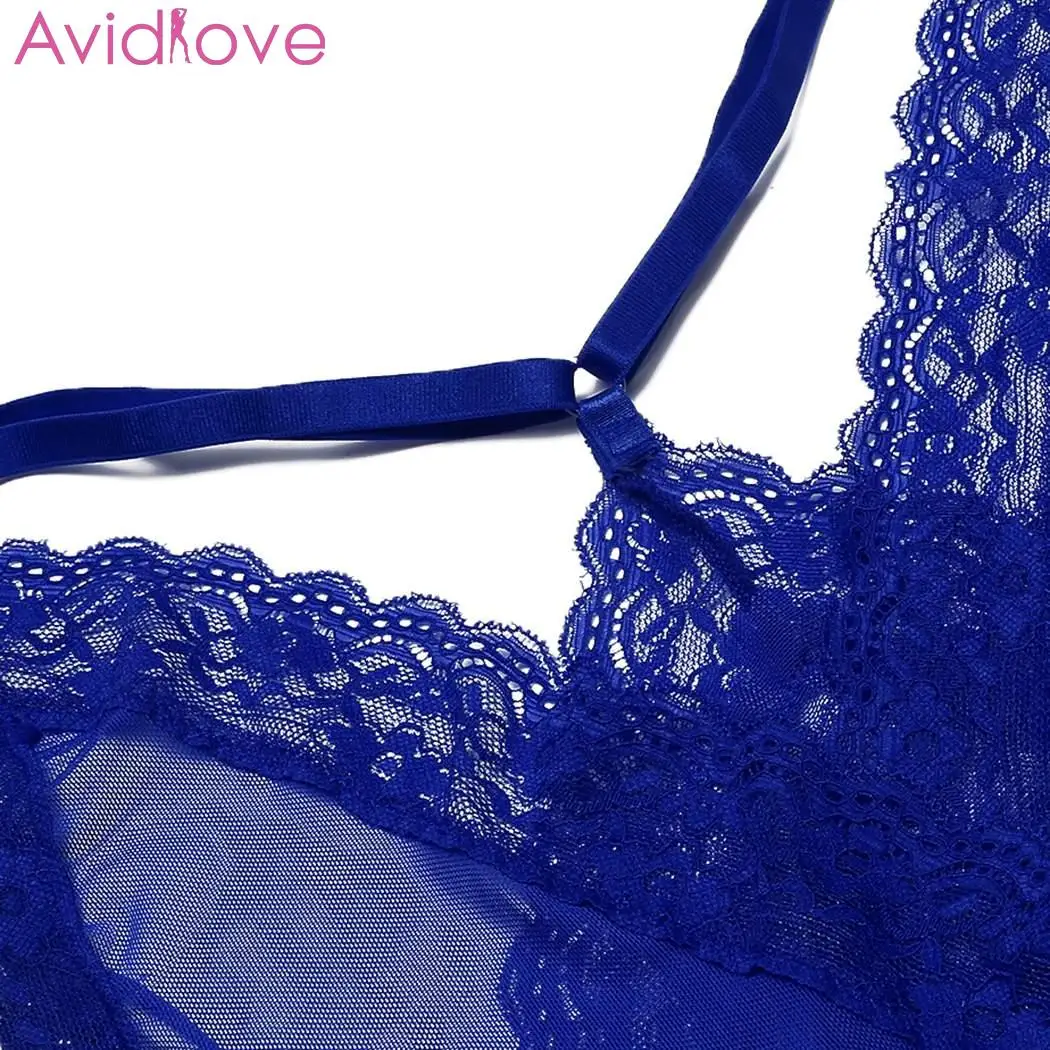 Avidlove сексуальное женское белье эротическое боди цельное Кружевное нижнее lenceria