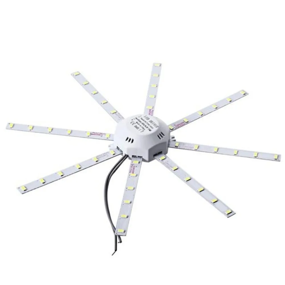 24W LED Round Loop Tube Ceiling Light Octagon Star SMD Bar Durable Aluminium Dinning Bedroom Lighting Lamp | Освещение