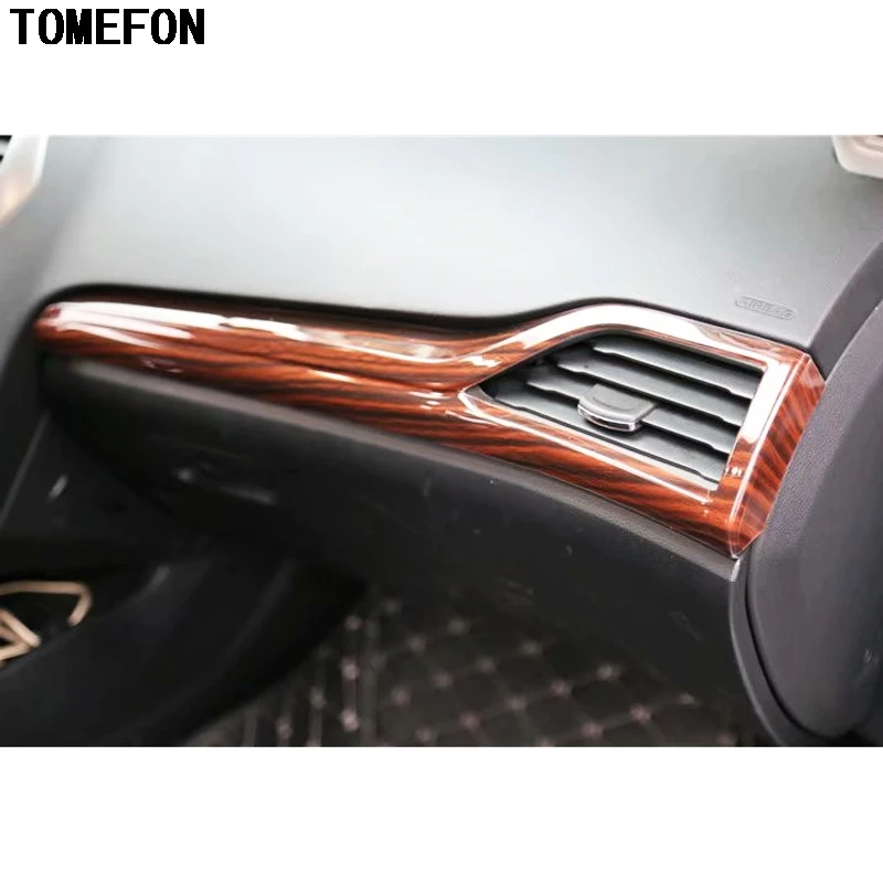 TOMEFON для Ford Mondeo 2013 ABS краска по дереву интерьера автомобиля дверь передний задний