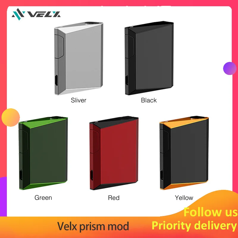 Новейший для электронных сигарет VELX Prism Mod 500 мАч батарея электронная сигарета