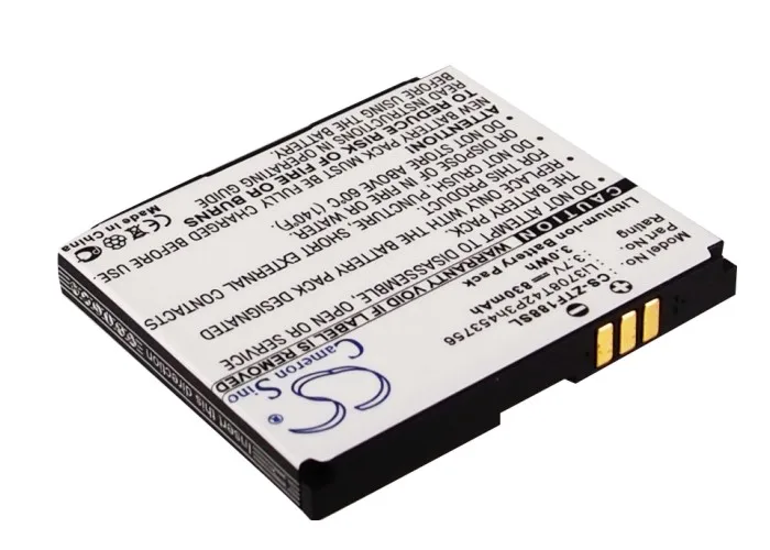 Аккумулятор Cameron Sino Li3708T42P3h453756 для ZTE/Telstra/Verizon A833 D90 F168 F188 F230 F350 F500 F600 F852 F870 i628 R200